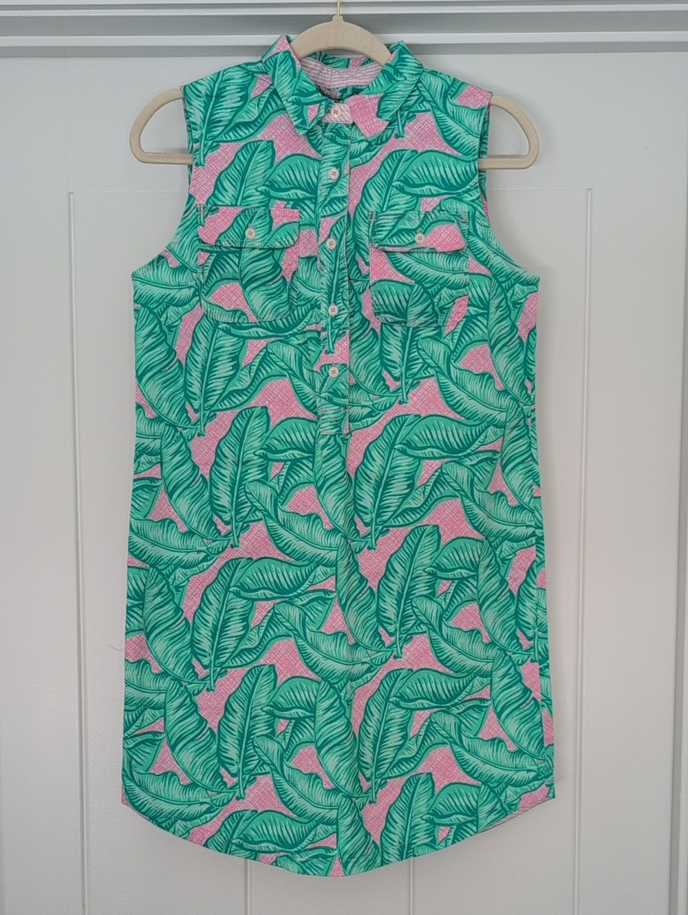 Vineyard Vines Banana Leaf Margo Shirt Dress